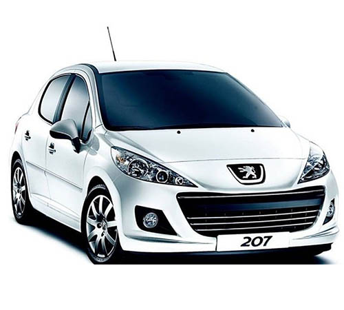 اجاره 207 بدون راننده